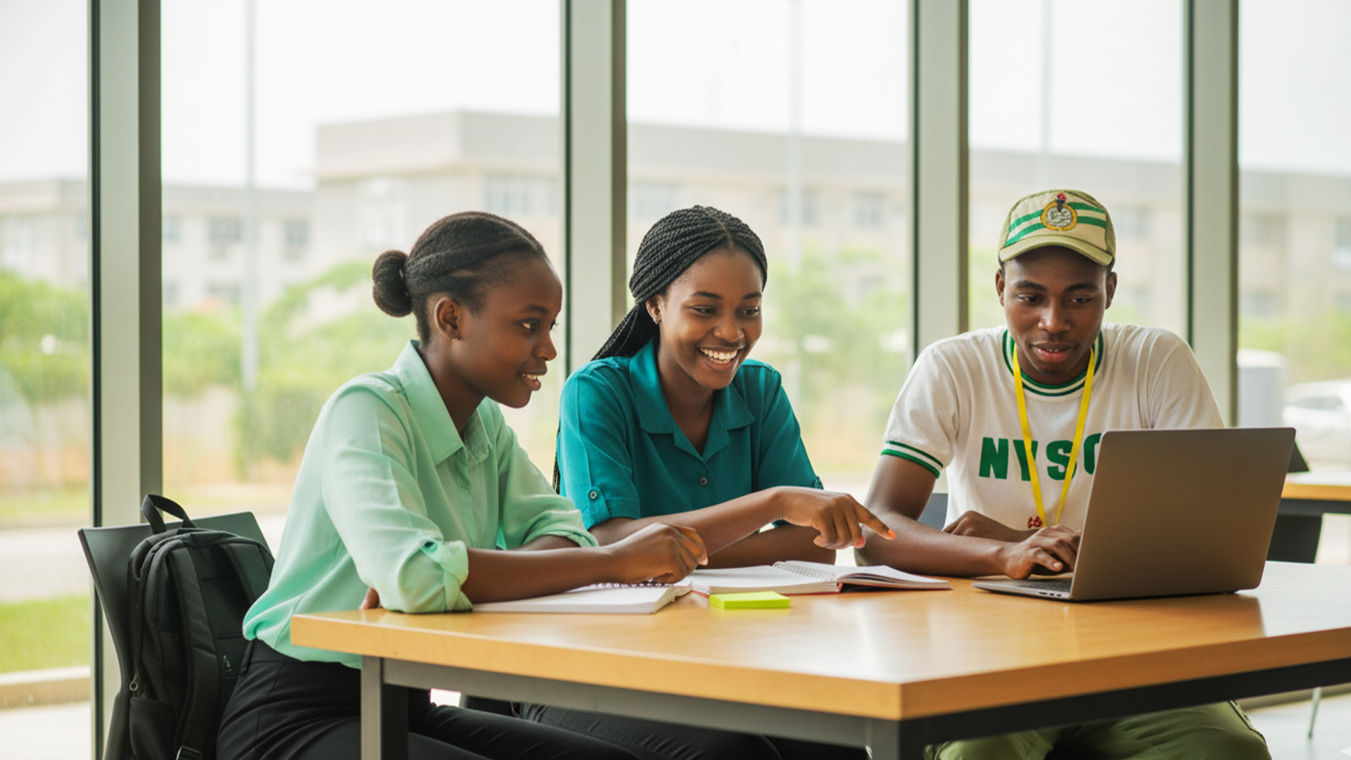 Happy business owner